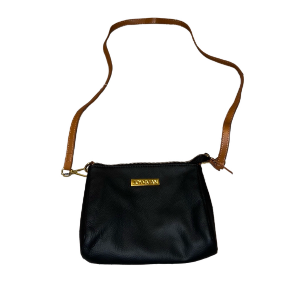 Women's Joy & Iman Black Crossbody Bag